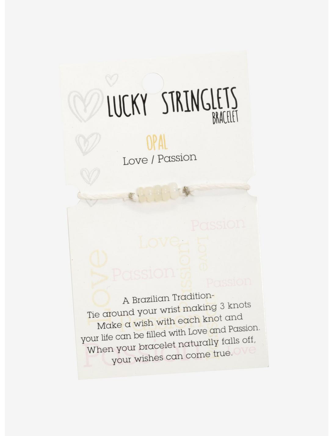 Opal Lucky String Bracelet - BoxLunch Exclusive, , hi-res