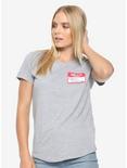Friends Regina Phalange Womens T-Shirt - BoxLunch Exclusive, GREY, hi-res