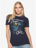 DC Comic Aquaman Clean Oceans Womens T-Shirt - BoxLunch Exclusive, BLUE, hi-res