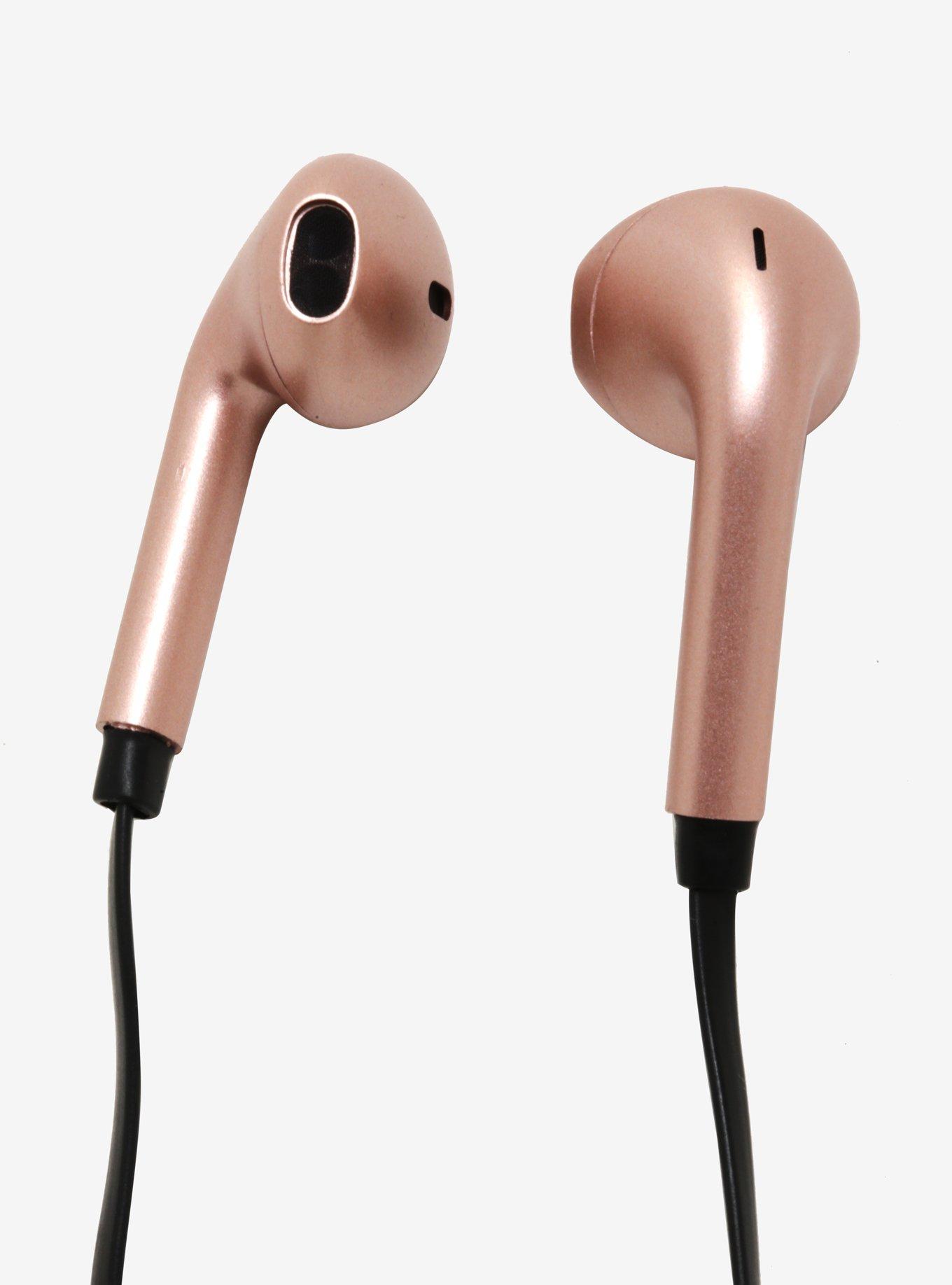 Rose Gold Bluetooth Earbuds Hot Topic