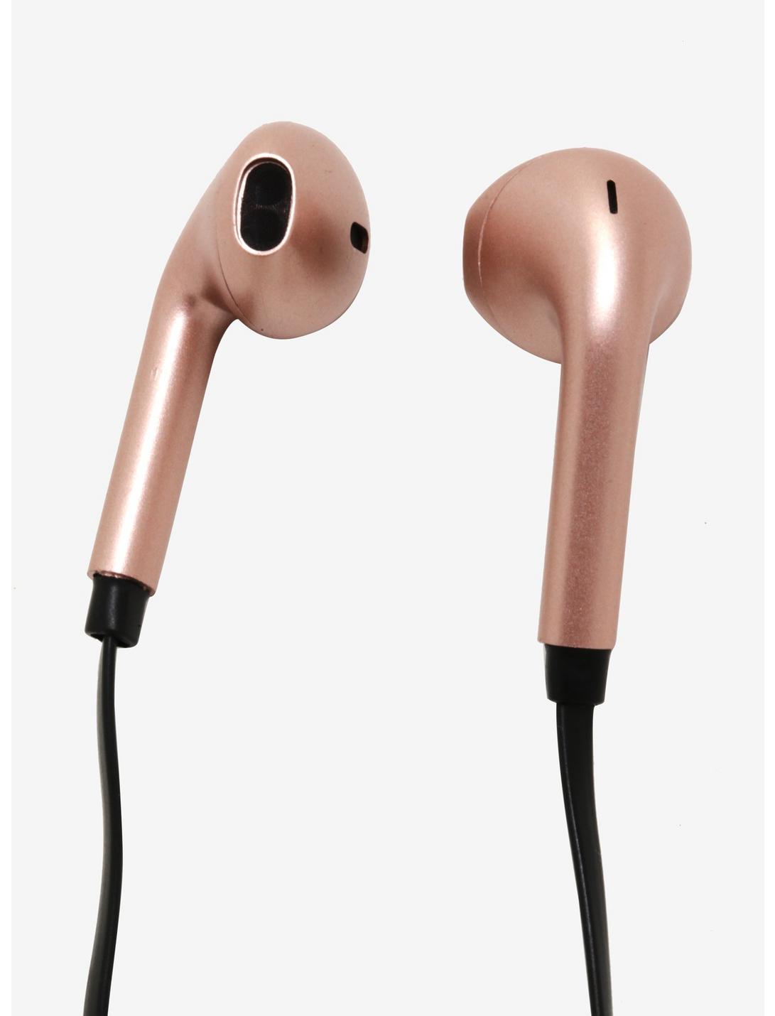 Rose Gold Bluetooth Earbuds, , hi-res