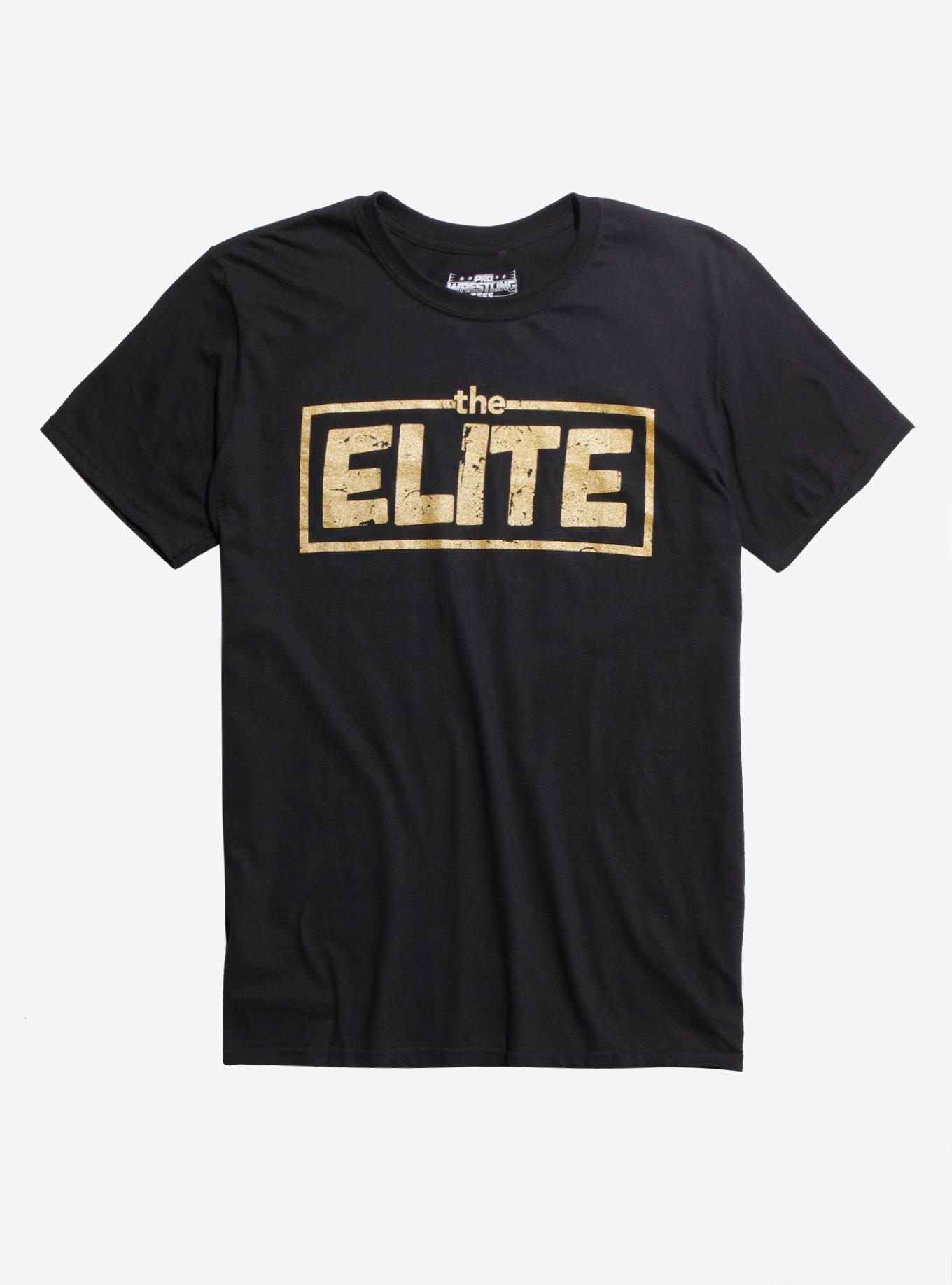 New Japan Pro-Wrestling The Elite Change The World T-Shirt, BLACK, hi-res