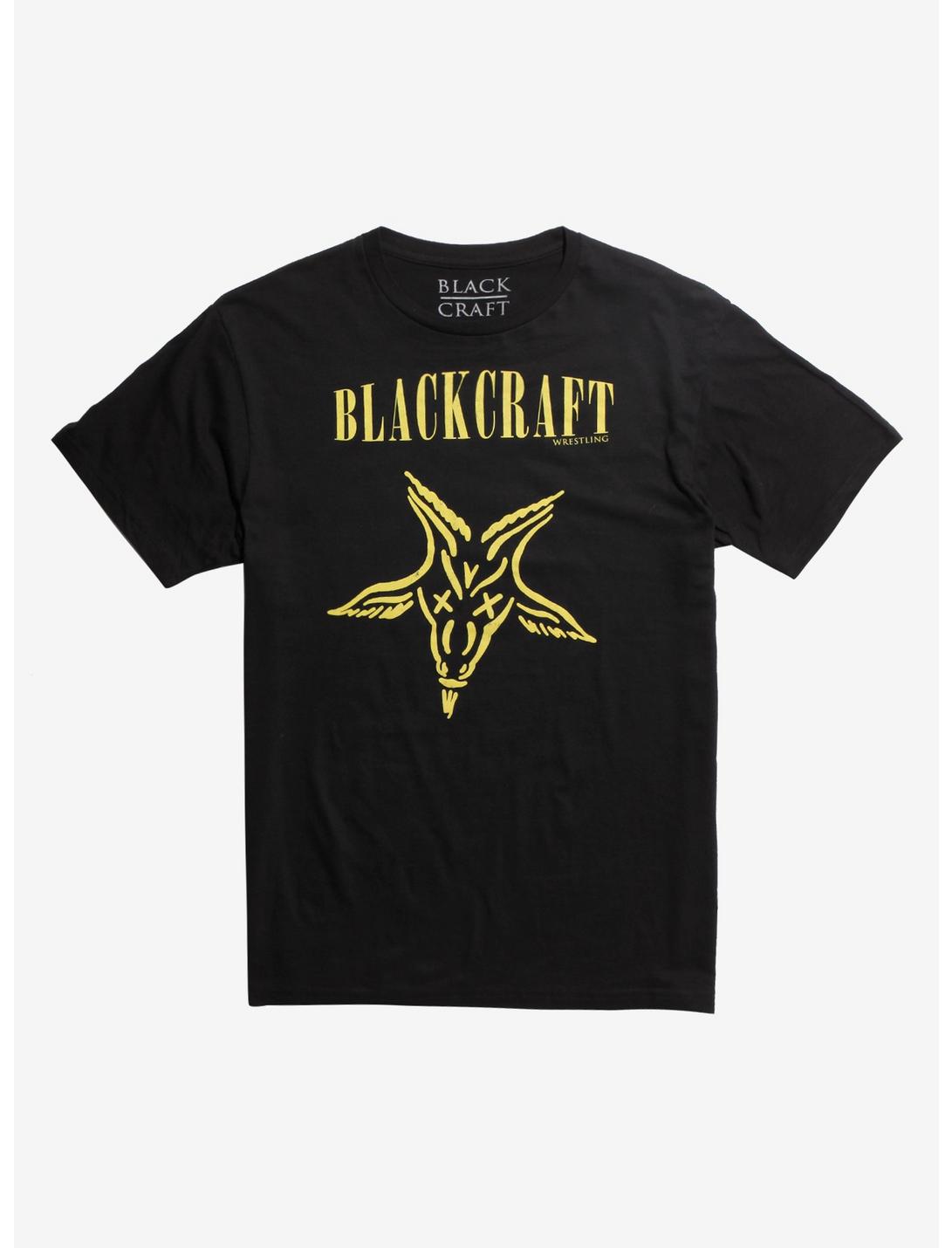 BlackCraft Wrestling No Apologies T-Shirt, BLACK, hi-res