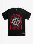 WWE Seth Rollins Stomped T-Shirt, BLACK, hi-res