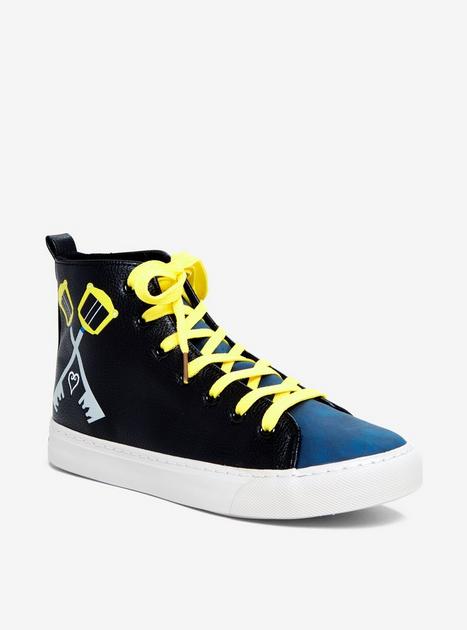 Sora k  Kingdom Hearts Sora Keyblade Hi-Top Sneakers | Hot Topic
