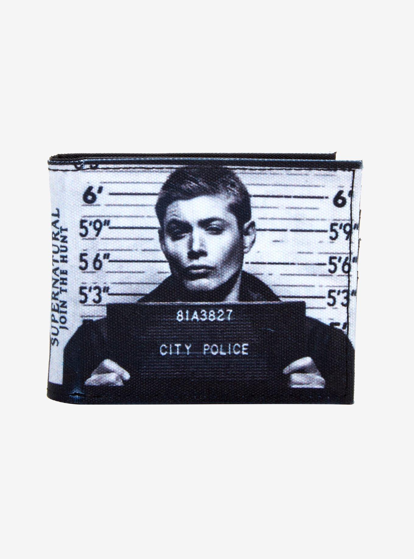 Supernatural Mug Shots Canvas Bi-Fold Wallet, , hi-res