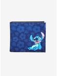 Disney Lilo & Stitch Hibiscus & Stitch Canvas Bi-Fold Wallet, , hi-res