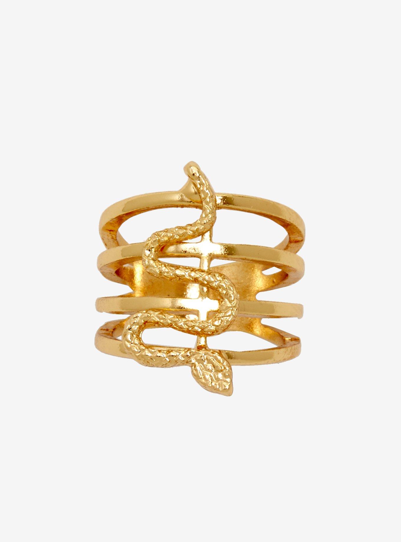 Multi-Band Snake Ring | Hot Topic
