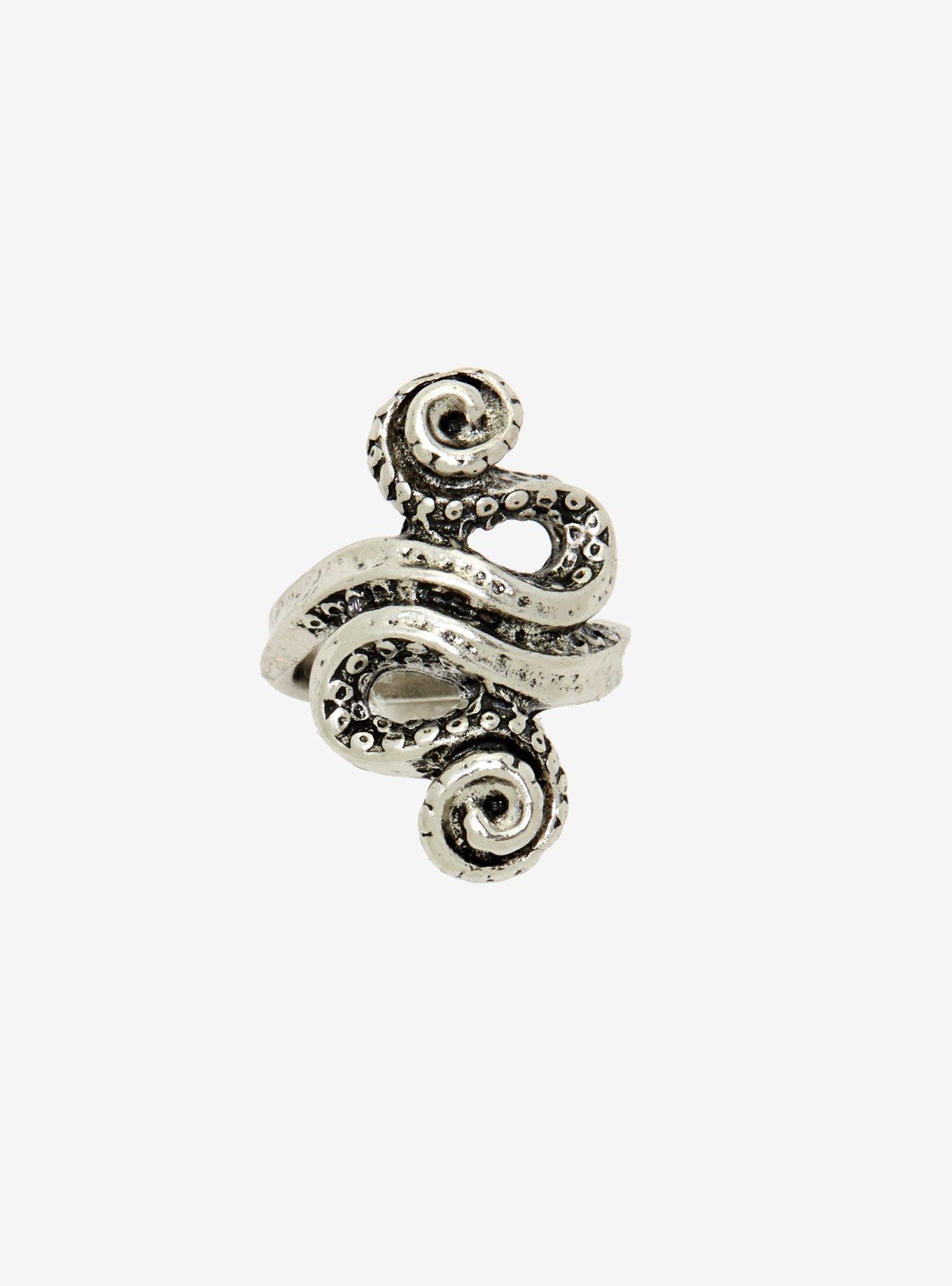 Octopus Tentacle Ring, , hi-res