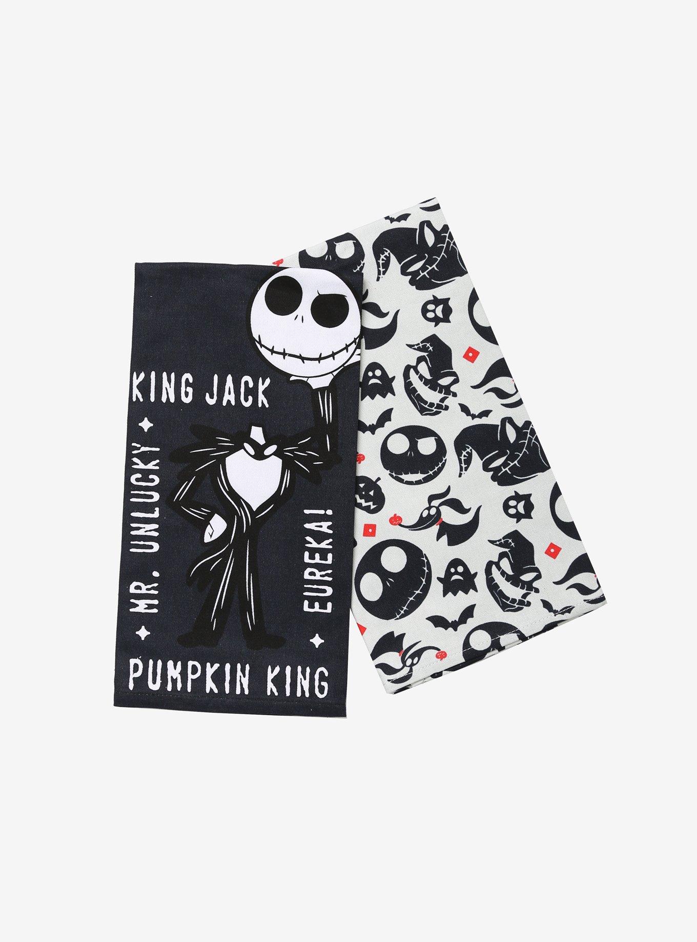 The Nightmare Before Christmas Chibi Jack Dish Towel Set, , hi-res