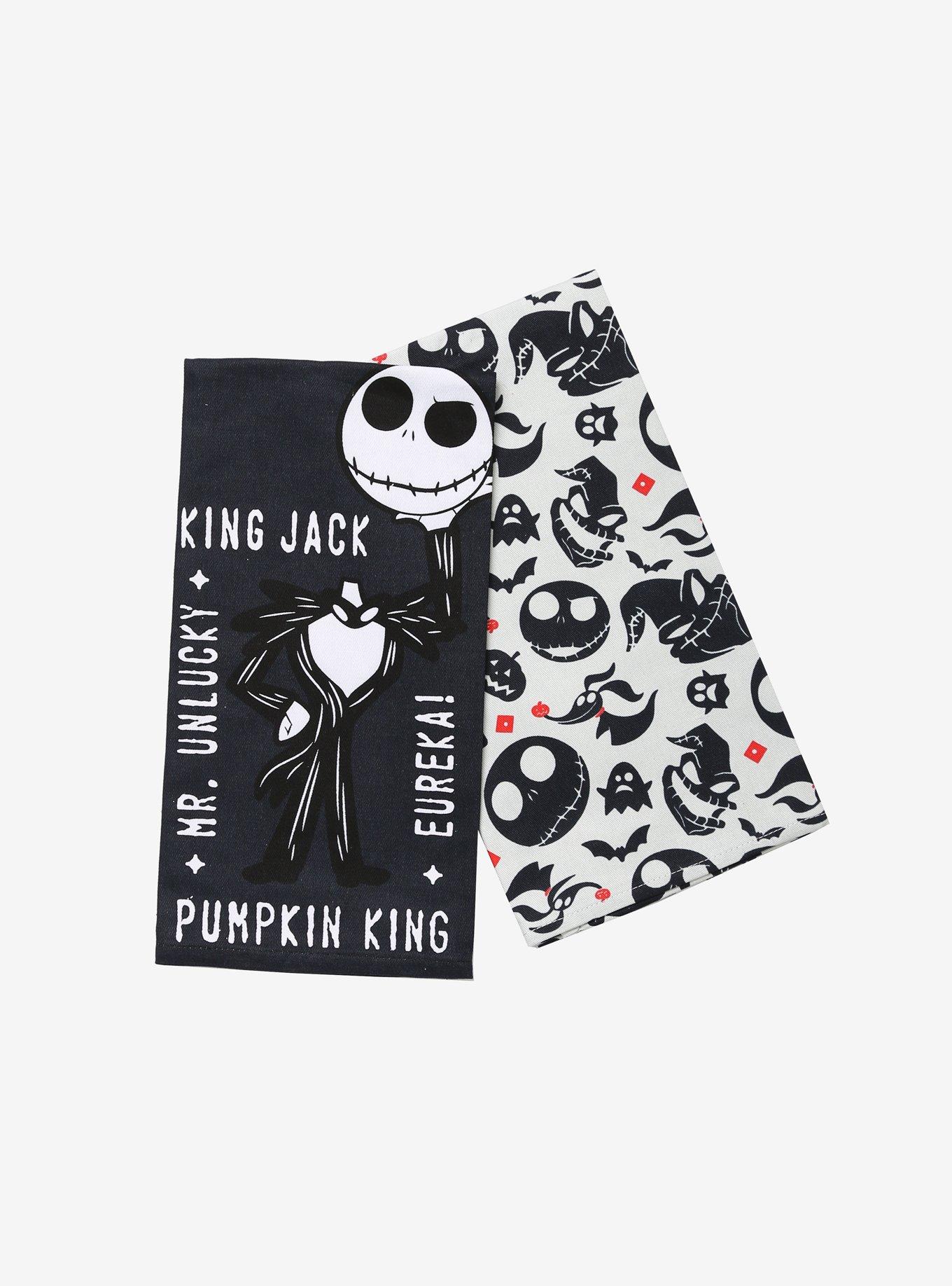 Disney The Nightmare Before Christmas Black and White Kitchen Hand Towel  Set