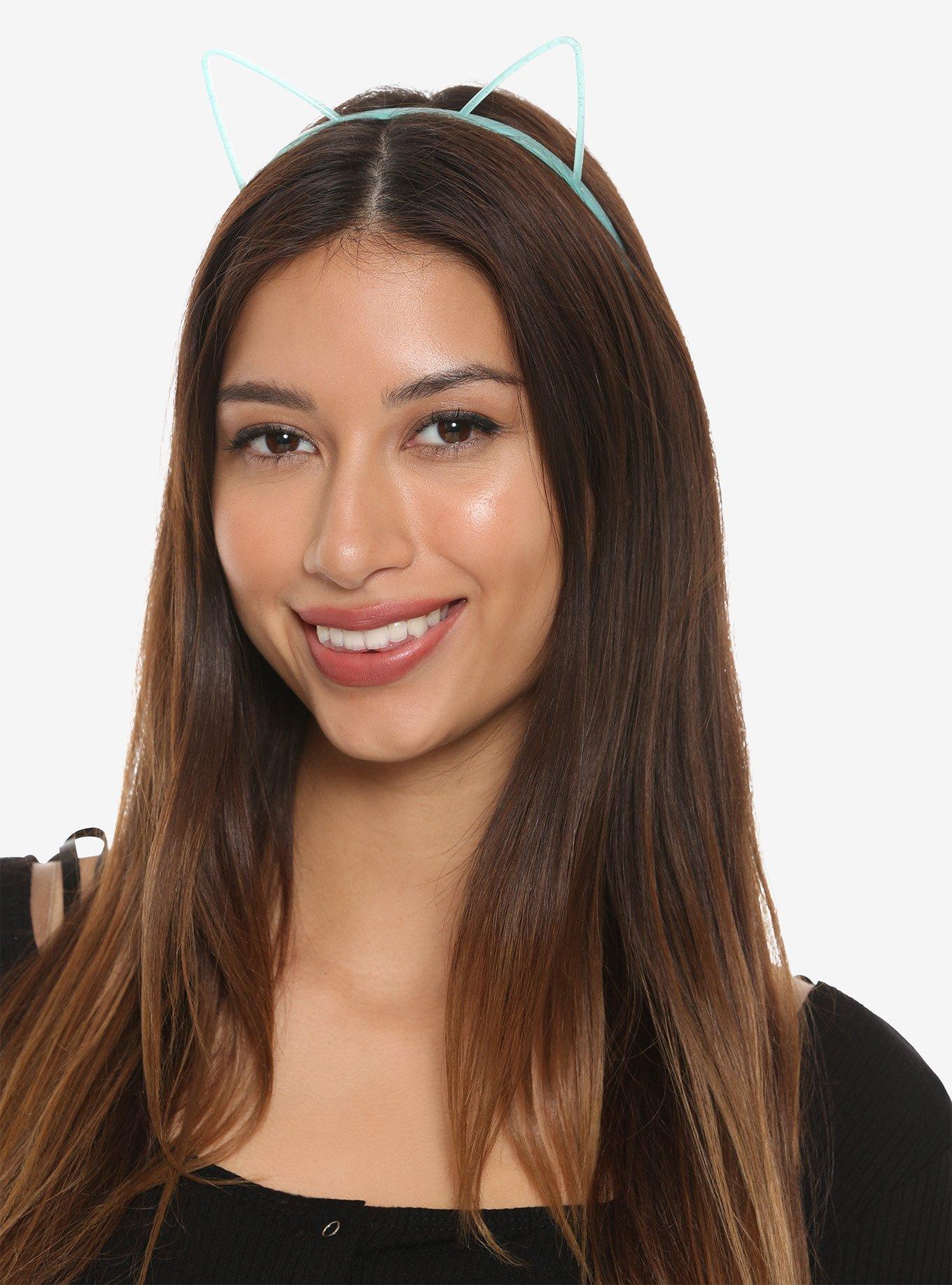 Pastel Cat Ear Headband Set, , hi-res