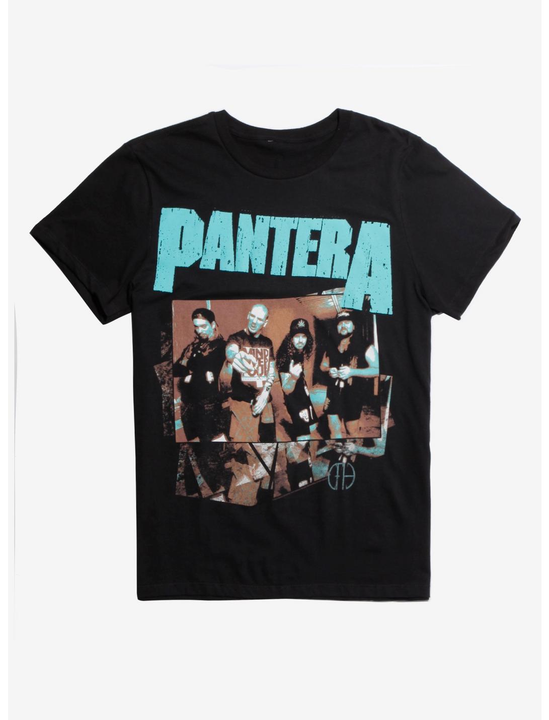 Pantera Band Photo T-Shirt, BLACK, hi-res
