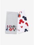 Disney Mickey Mouse 90th Anniversary Red White & Blue Dish Towel Set, , hi-res