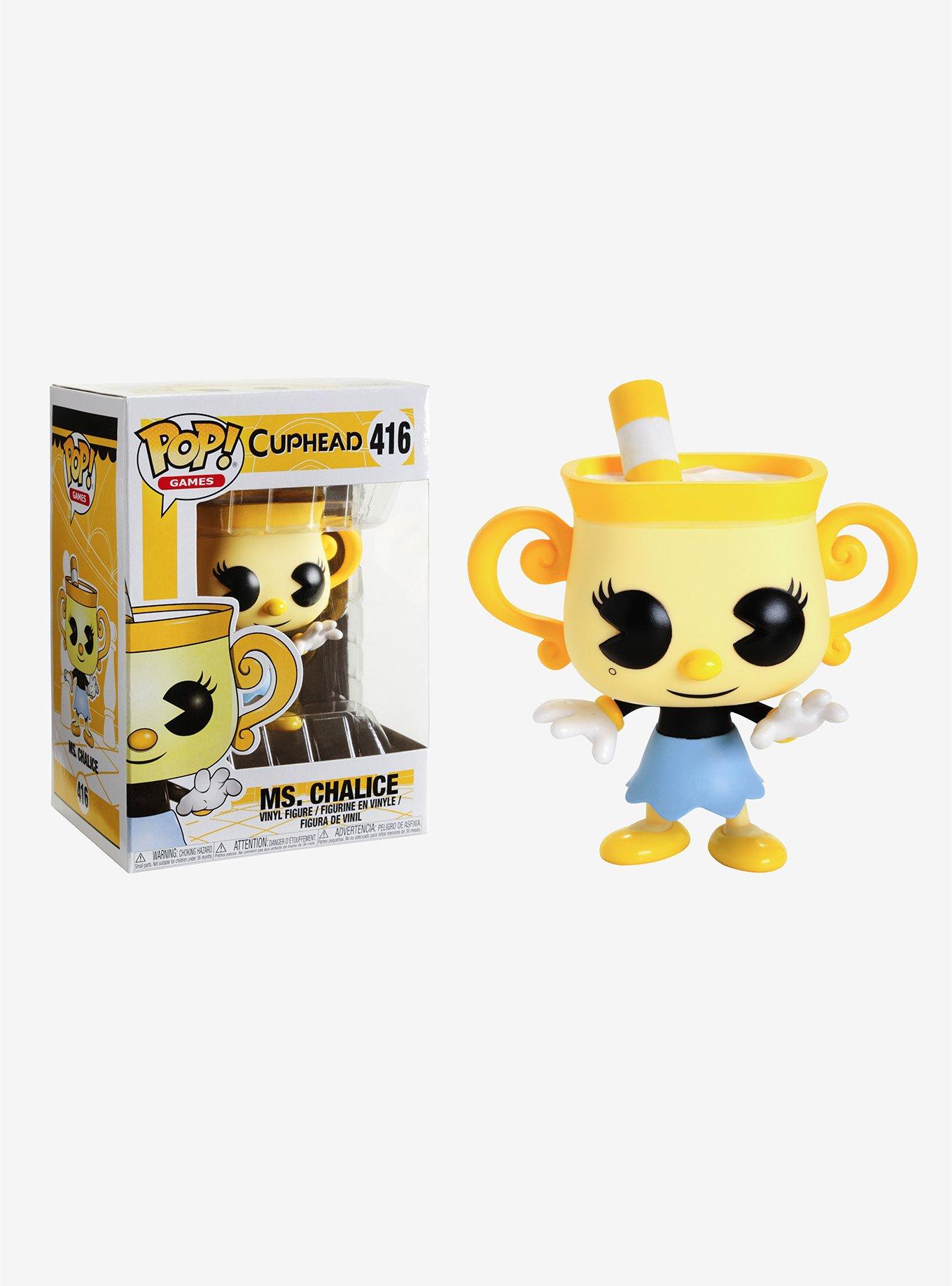  Funko Pop Games: Cuphead - Ms. Chalice Collectible Figure,  Multicolor : Toys & Games