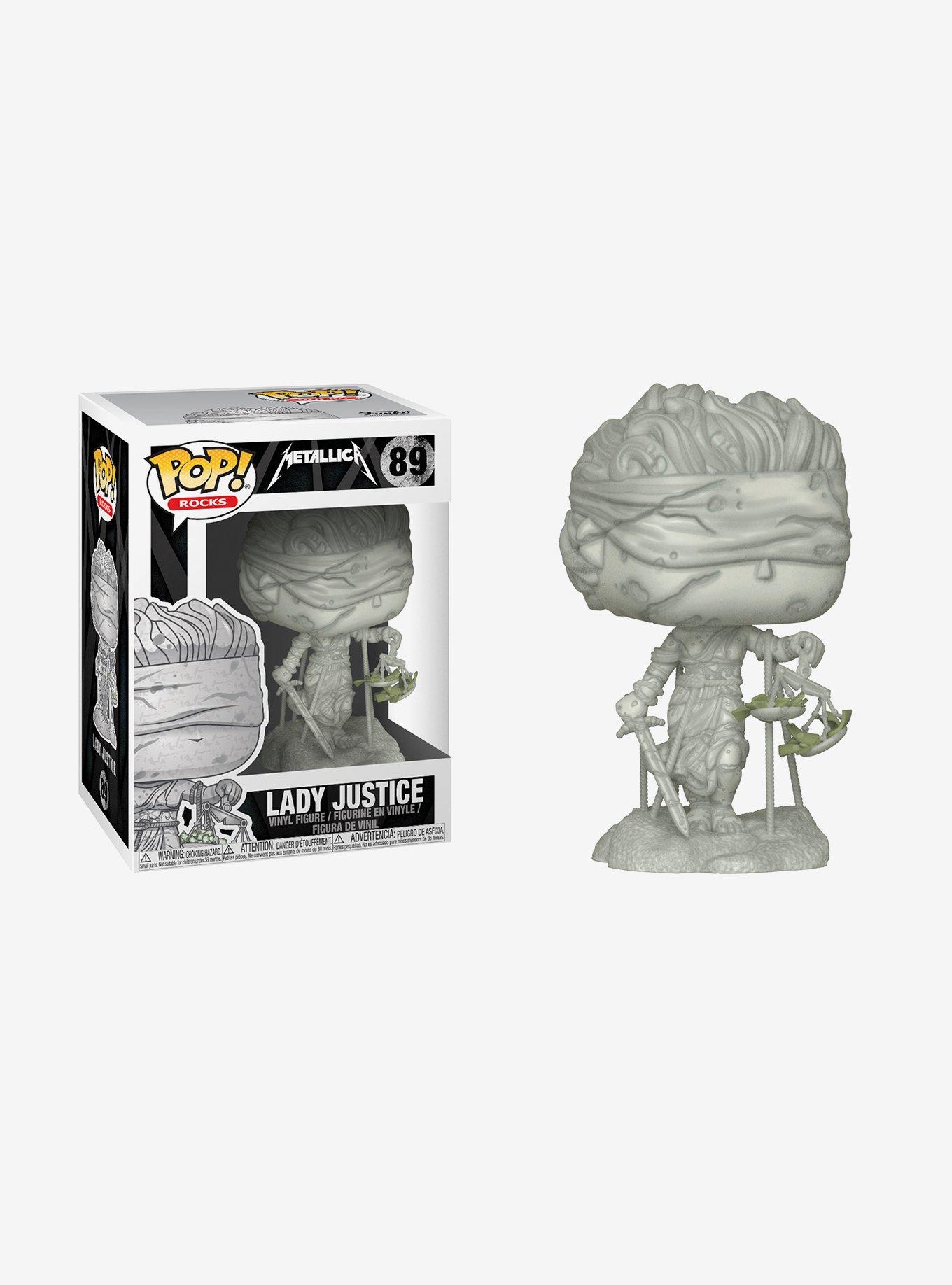 Funko Metallica Pop! Rocks Lady Justice Vinyl Figure Hot Topic