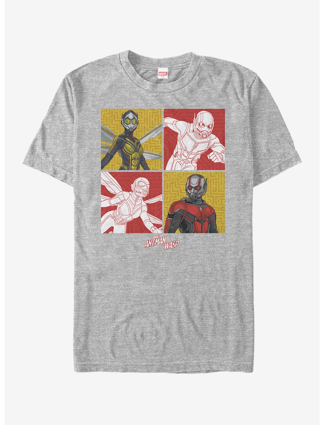 Marvel Ant-Man And The Wasp Character Panels T-Shirt, ATH HTR, hi-res