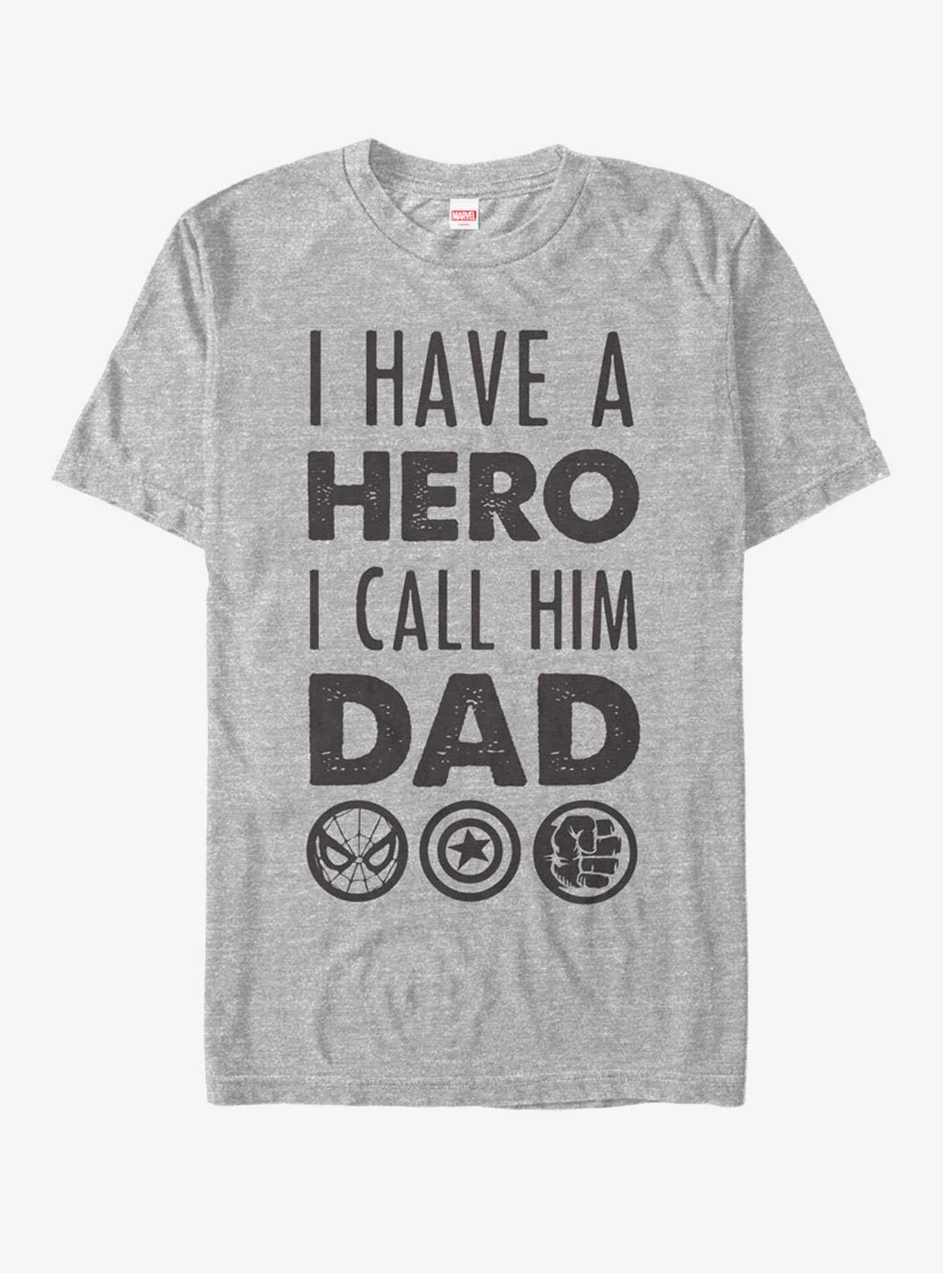 Marvel The Avengers Hero Dad T-Shirt, , hi-res