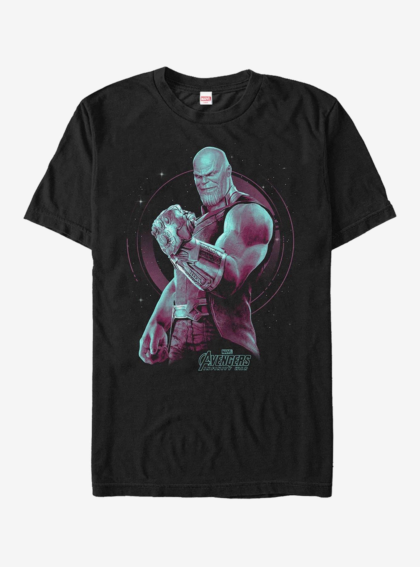 Marvel Avengers: Infinity War Thanos Galaxy T-Shirt, BLACK, hi-res
