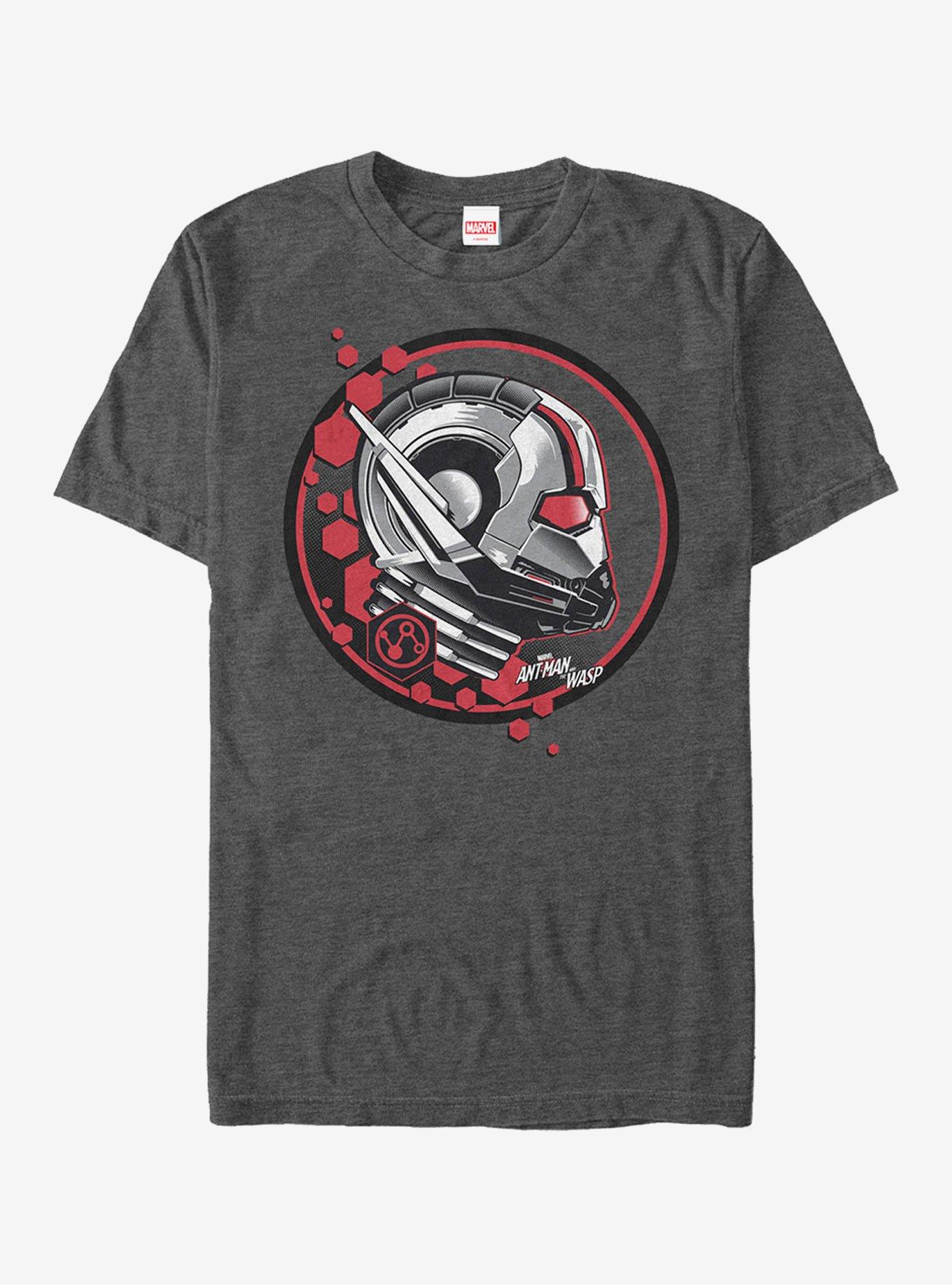 Marvel Ant-Man And The Wasp Ant-Man Profile T-Shirt, CHAR HTR, hi-res