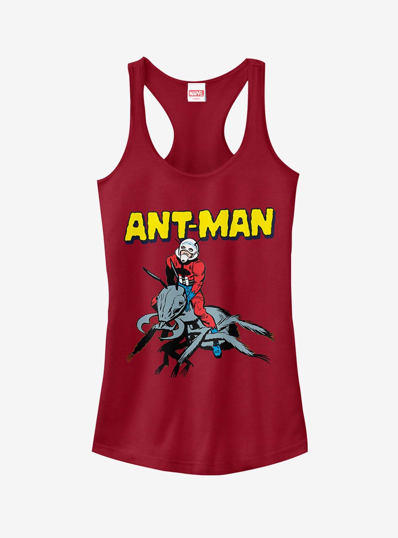 Marvel Ant-Man Vintage Ant Rider Girls Tank, SCARLET, hi-res