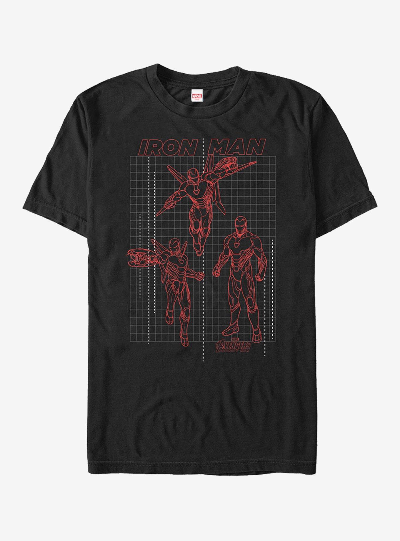 Iron man cheap infinity war shirt