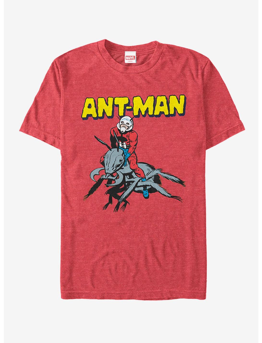 Marvel Ant-Man Vintage Ant Rider T-Shirt, RED HTR, hi-res