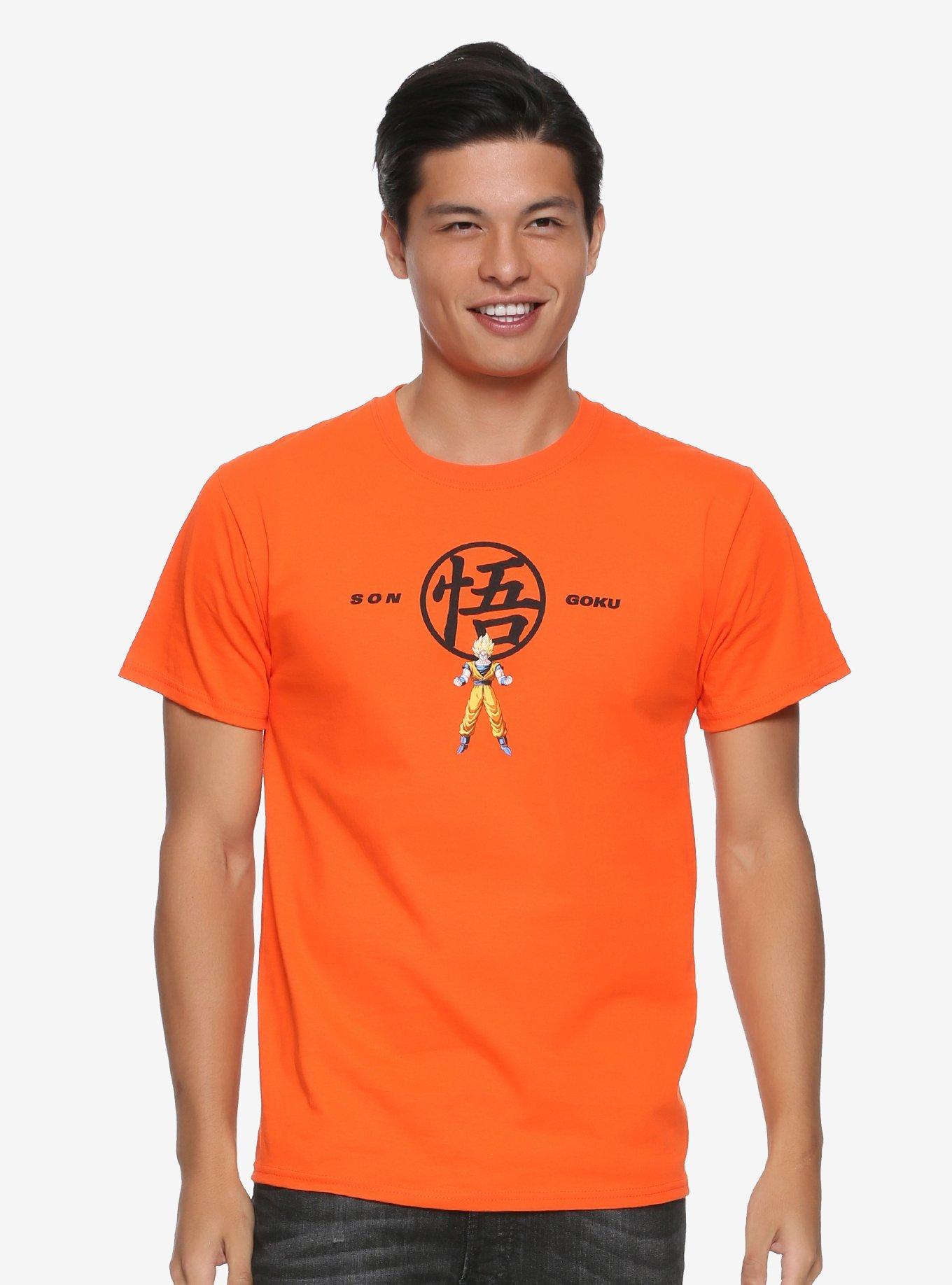 Champion Dragon Ball Z Goku T-Shirt - BoxLunch Exclusive, ORANGE, hi-res