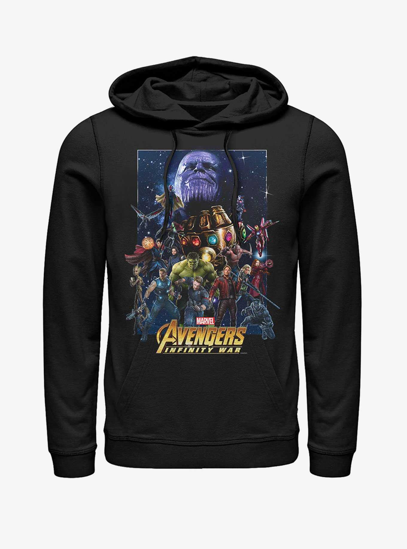 Marvel Avengers: Infinity War Character Collage Hoodie, , hi-res