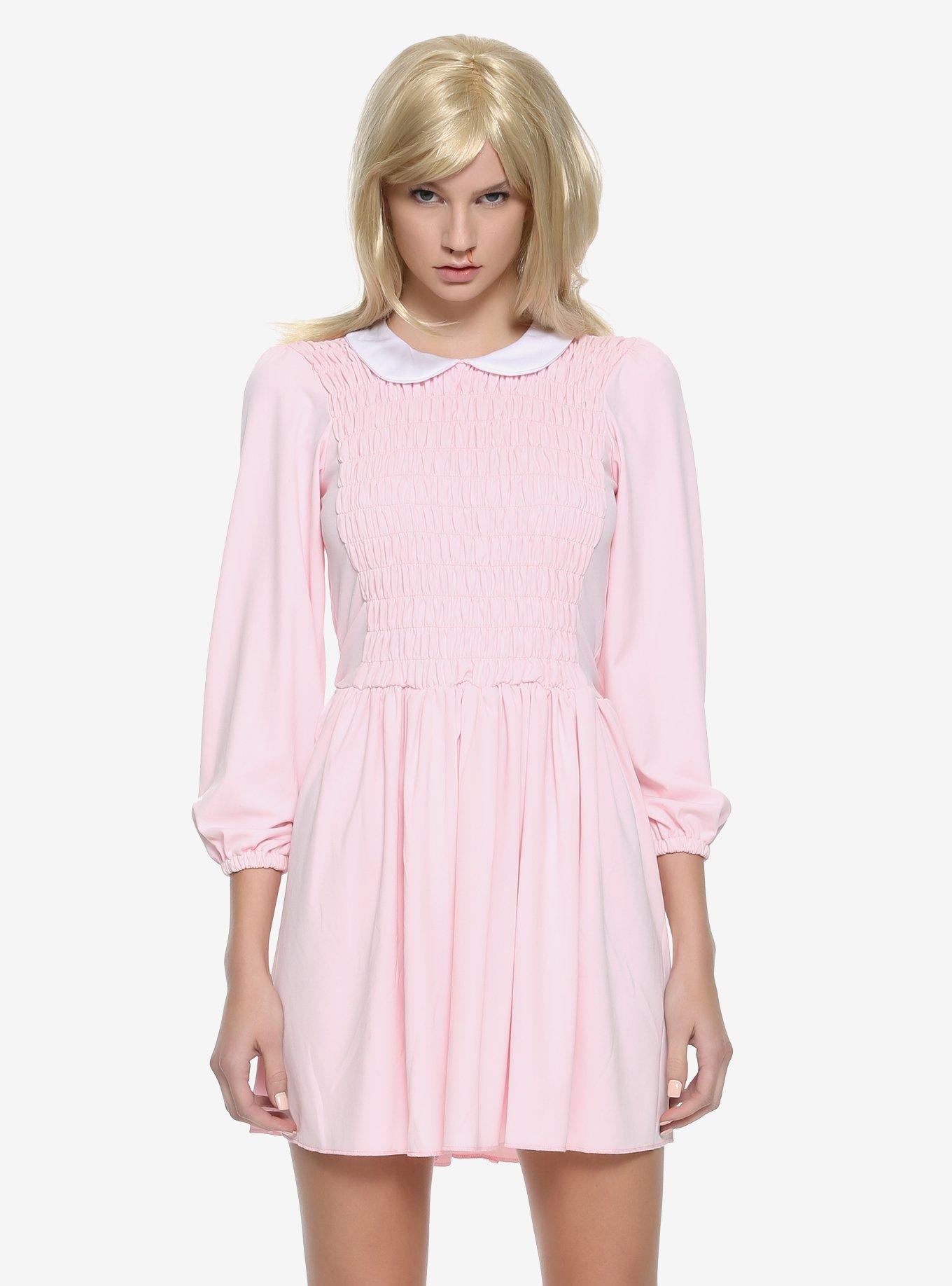 Stranger Things Eleven Long-Sleeve Dress, MULTI, hi-res