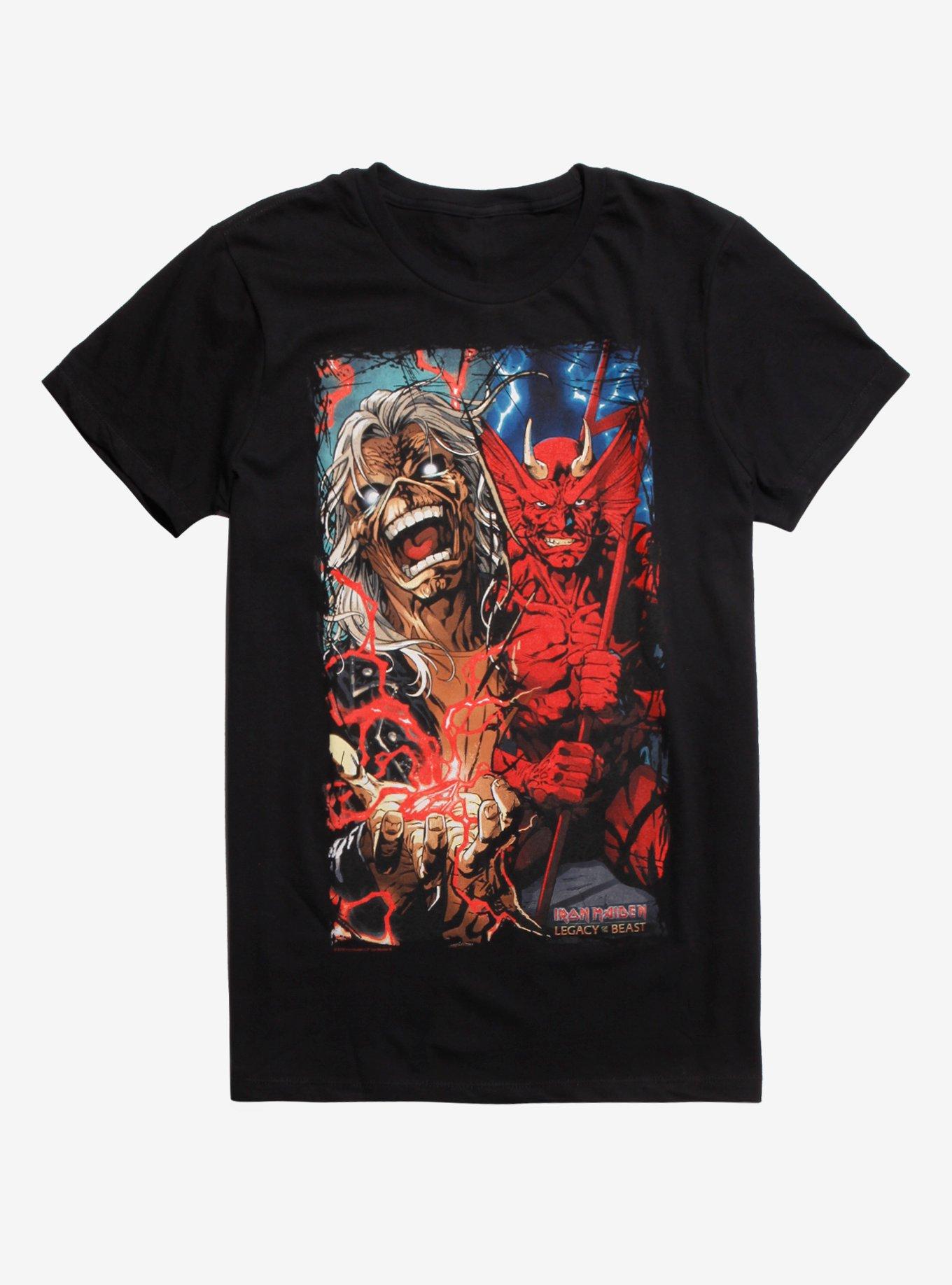 Iron Maiden Legacy Of The Beast Demon Duality T-Shirt, BLACK, hi-res