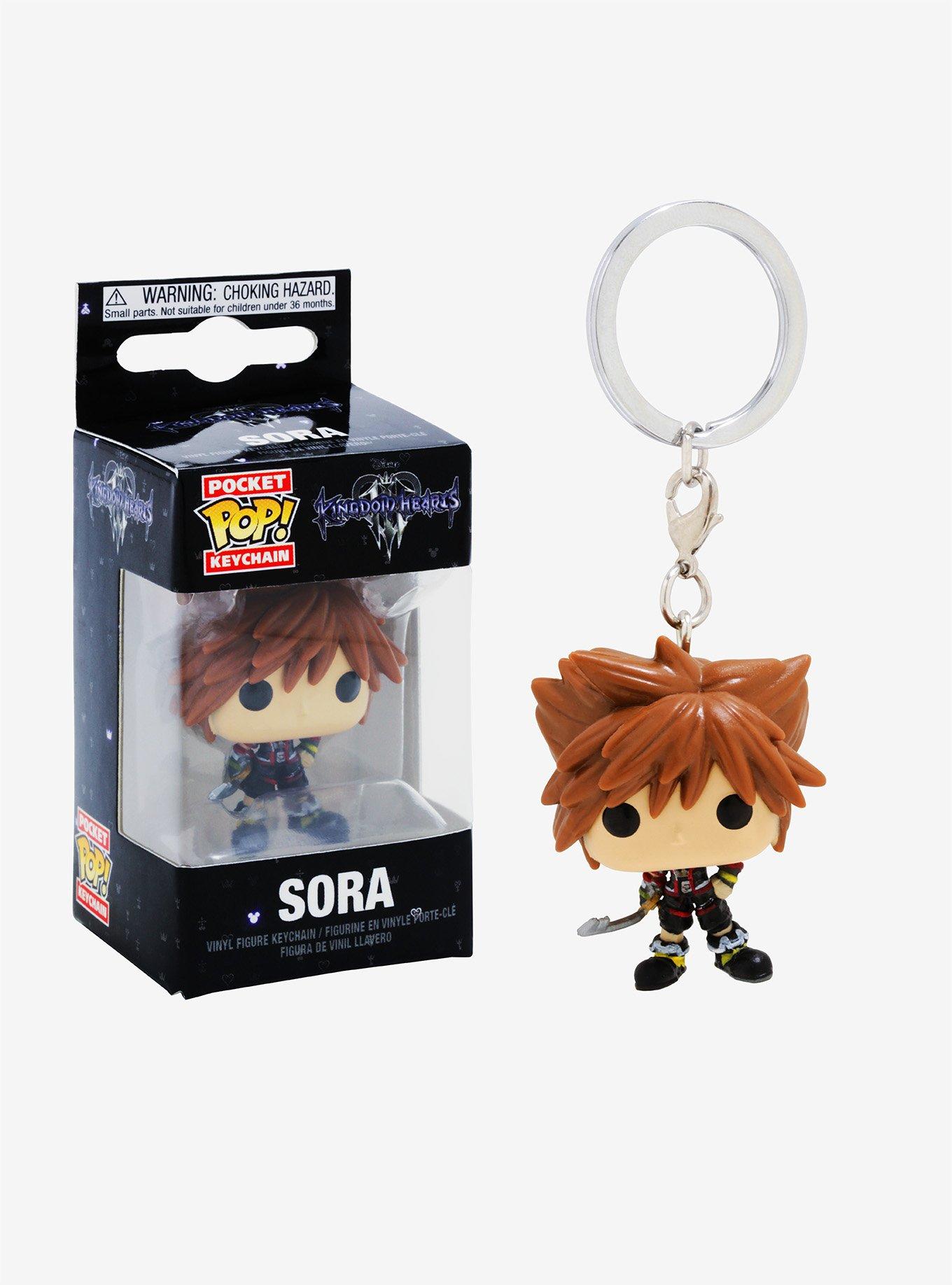 Funko Pocket Pop! Disney Kingdom Hearts III Sora Vinyl Key Chain, , hi-res