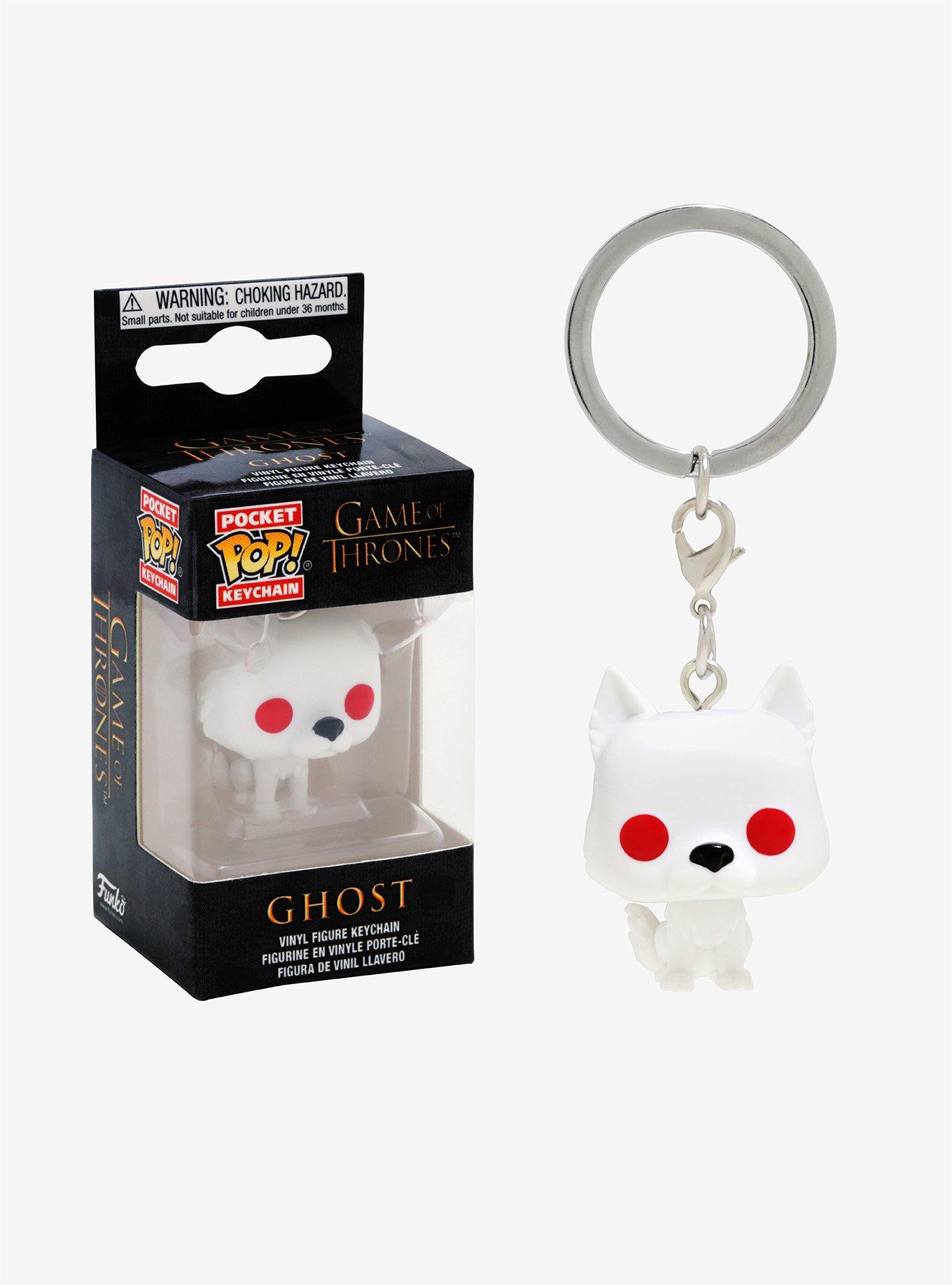 GAME OF THRONE - Funko POP Vinyl Keychain: Ghost