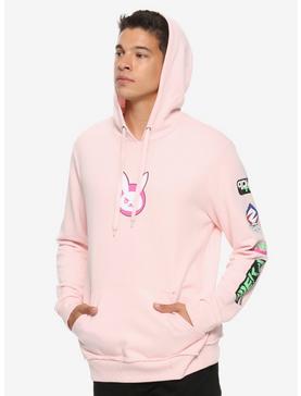 Plus Size Our Universe Overwatch D.Va Pink Hoodie, , hi-res