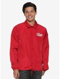 Disney Pixar Toy Story Pizza Planet Coaches Jacket - BoxLunch Exclusive, RED, hi-res