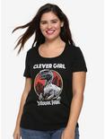 Jurassic Park Clever Girl Girls T-Shirt Plus Size, WHITE, hi-res
