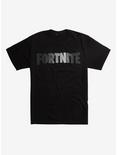 Fortnite Greyscale Logo T-Shirt, BLACK, hi-res