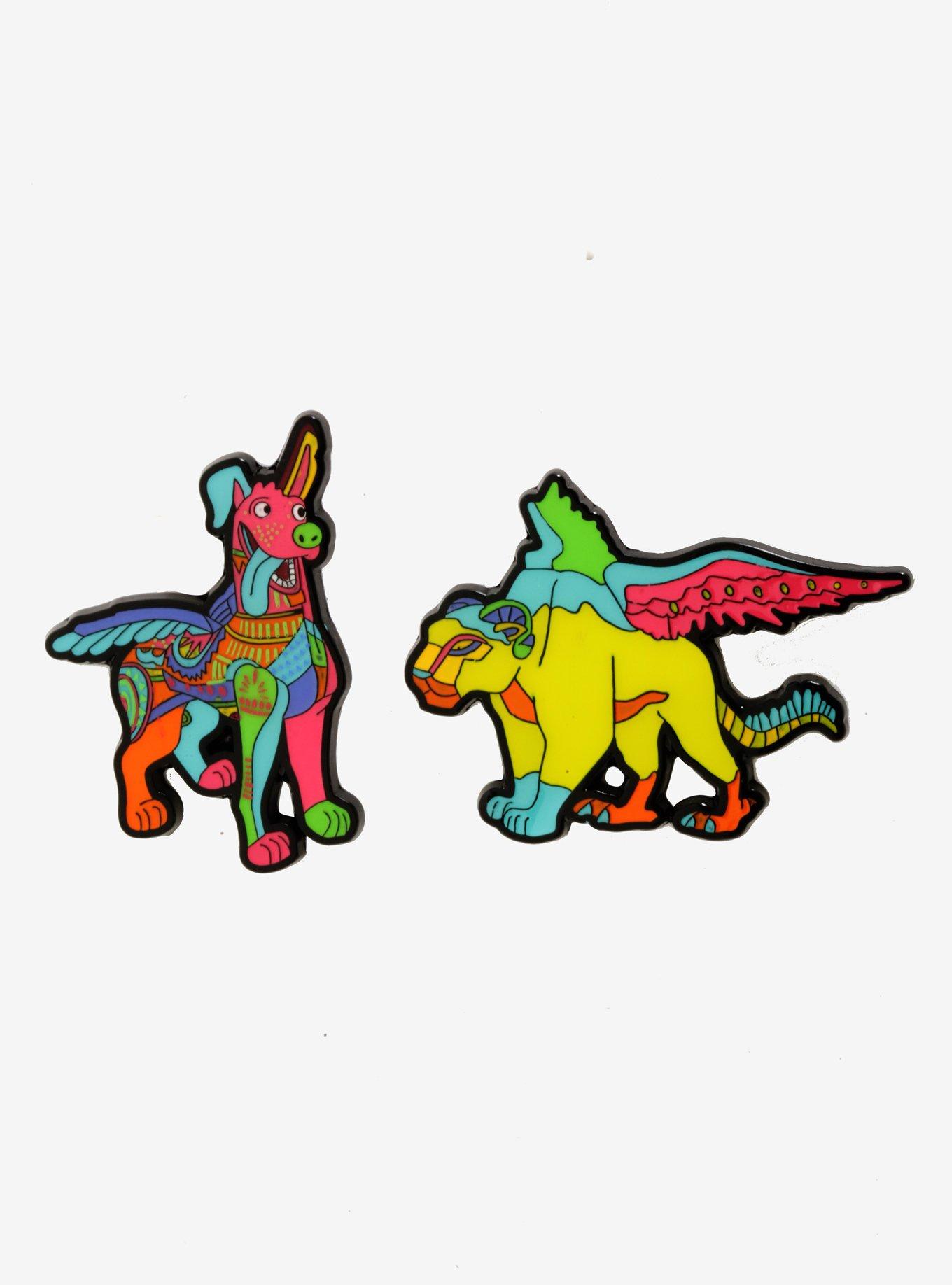 Disney Pixar Coco Alebrijes Enamel Pin Set - BoxLunch Exclusive, , hi-res