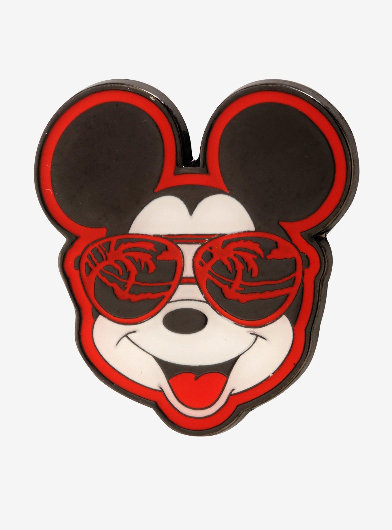 Disney Mickey Mouse Glasses Enamel Pin - BoxLunch Exclusive, , hi-res