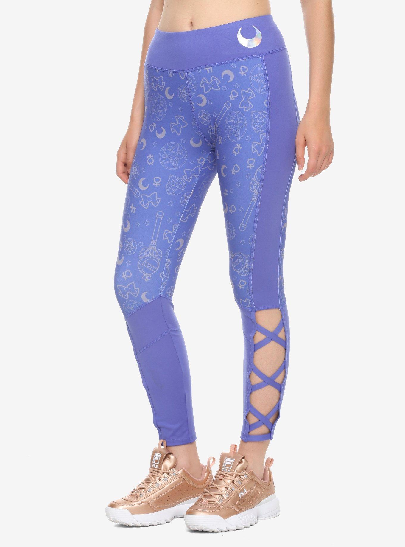 Sailor Moon Active Pants - BoxLunch Exclusive, BLUE, hi-res