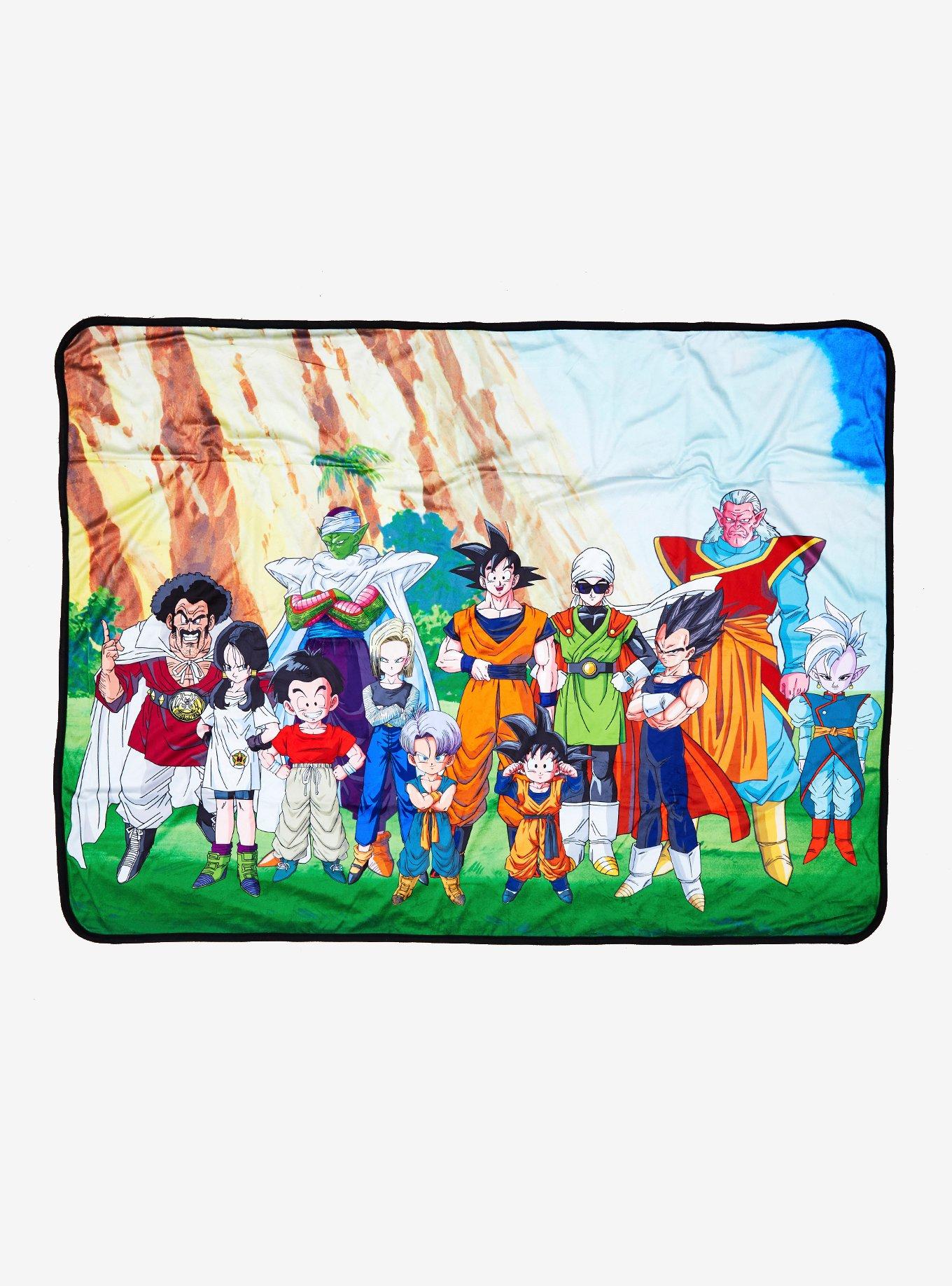 Dragon Ball on sale Z Funimation Throw Blanket 60