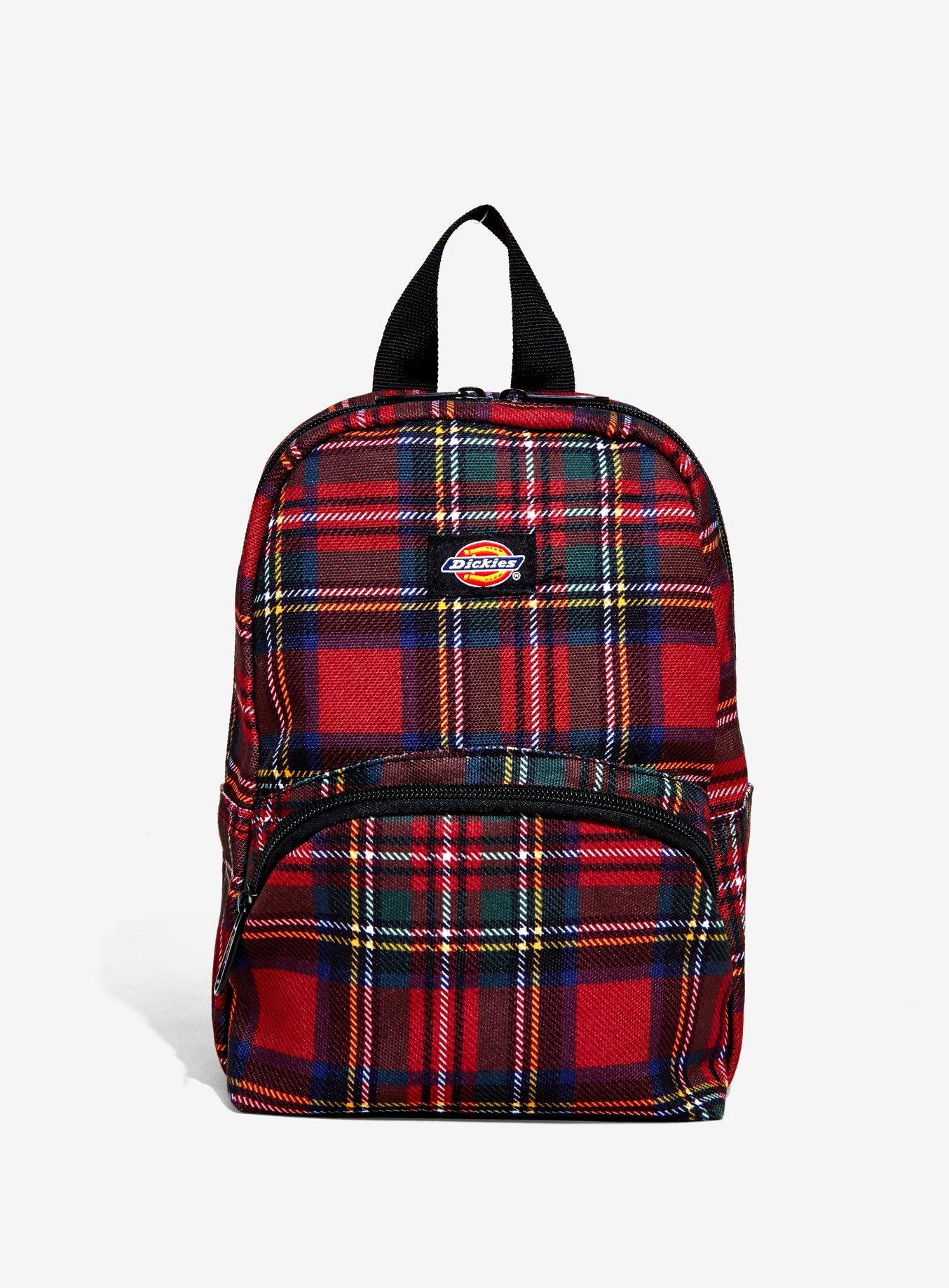 Dickies Plaid Mini Backpack Hot Topic