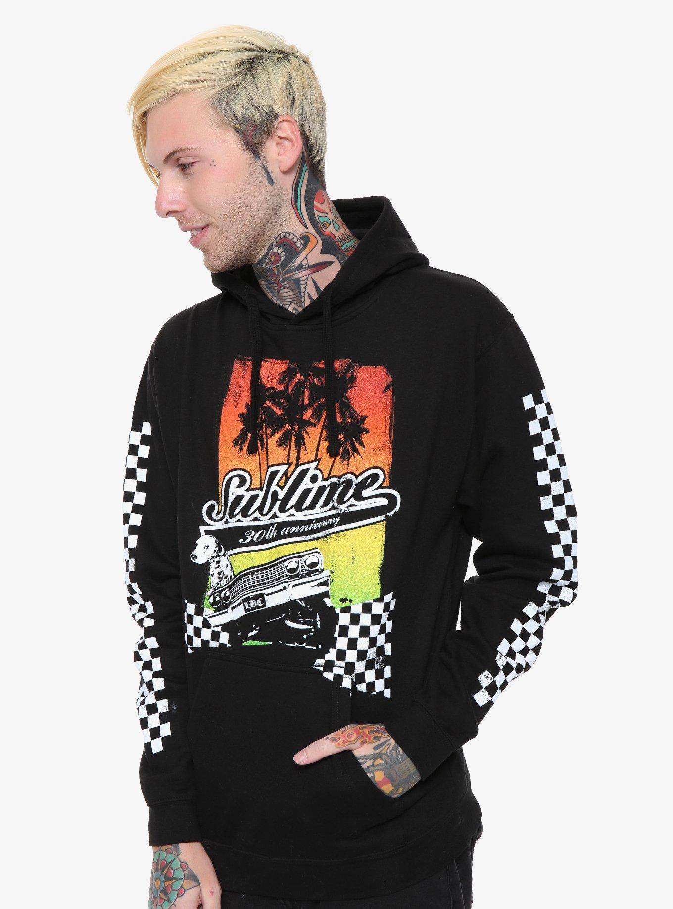 Sublime 30th Anniversary Lowrider Hoodie, BLACK, hi-res