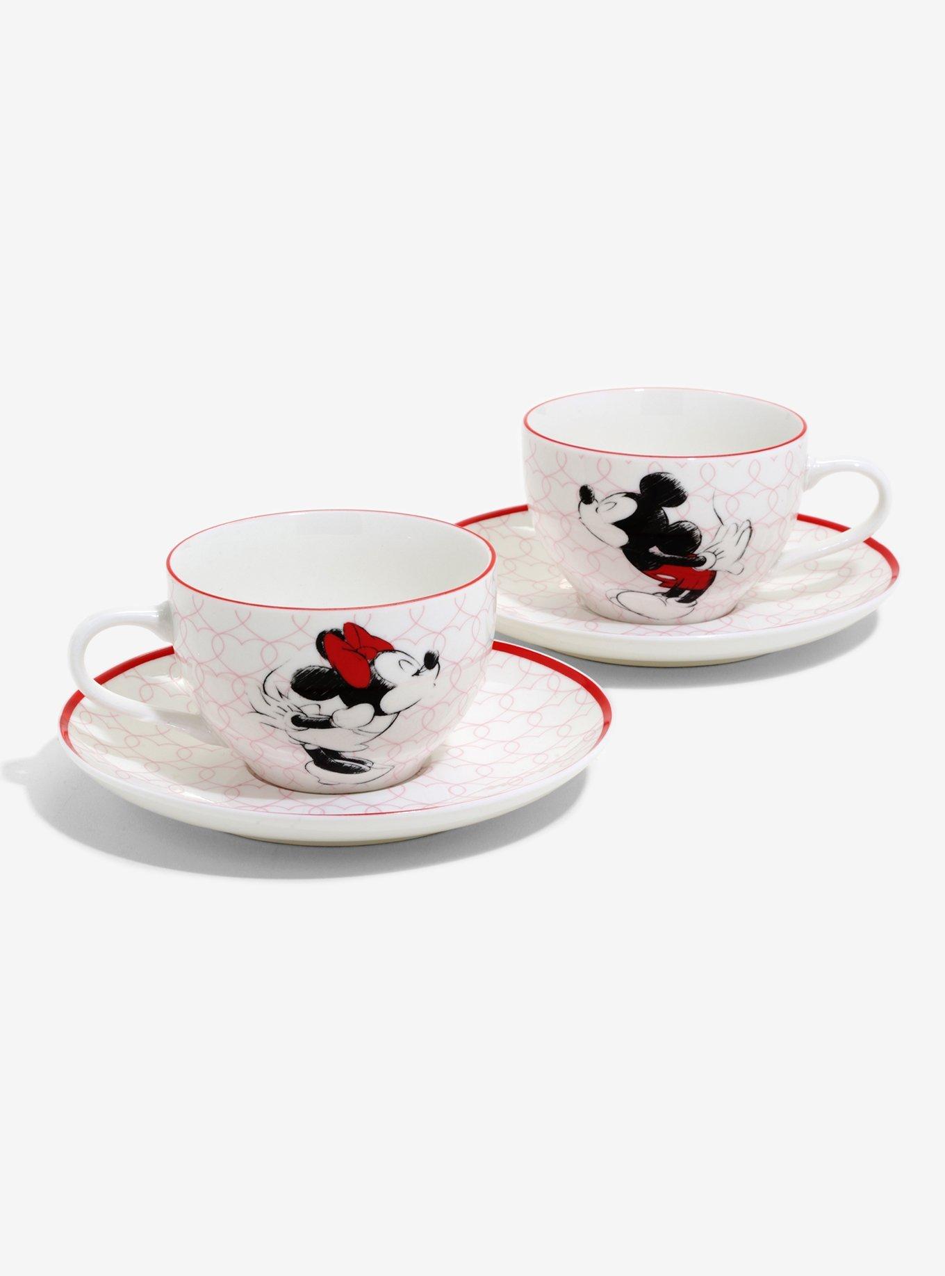 Disney Micky Mouse & Minnie Mouse Kiss Teacup Set, , hi-res