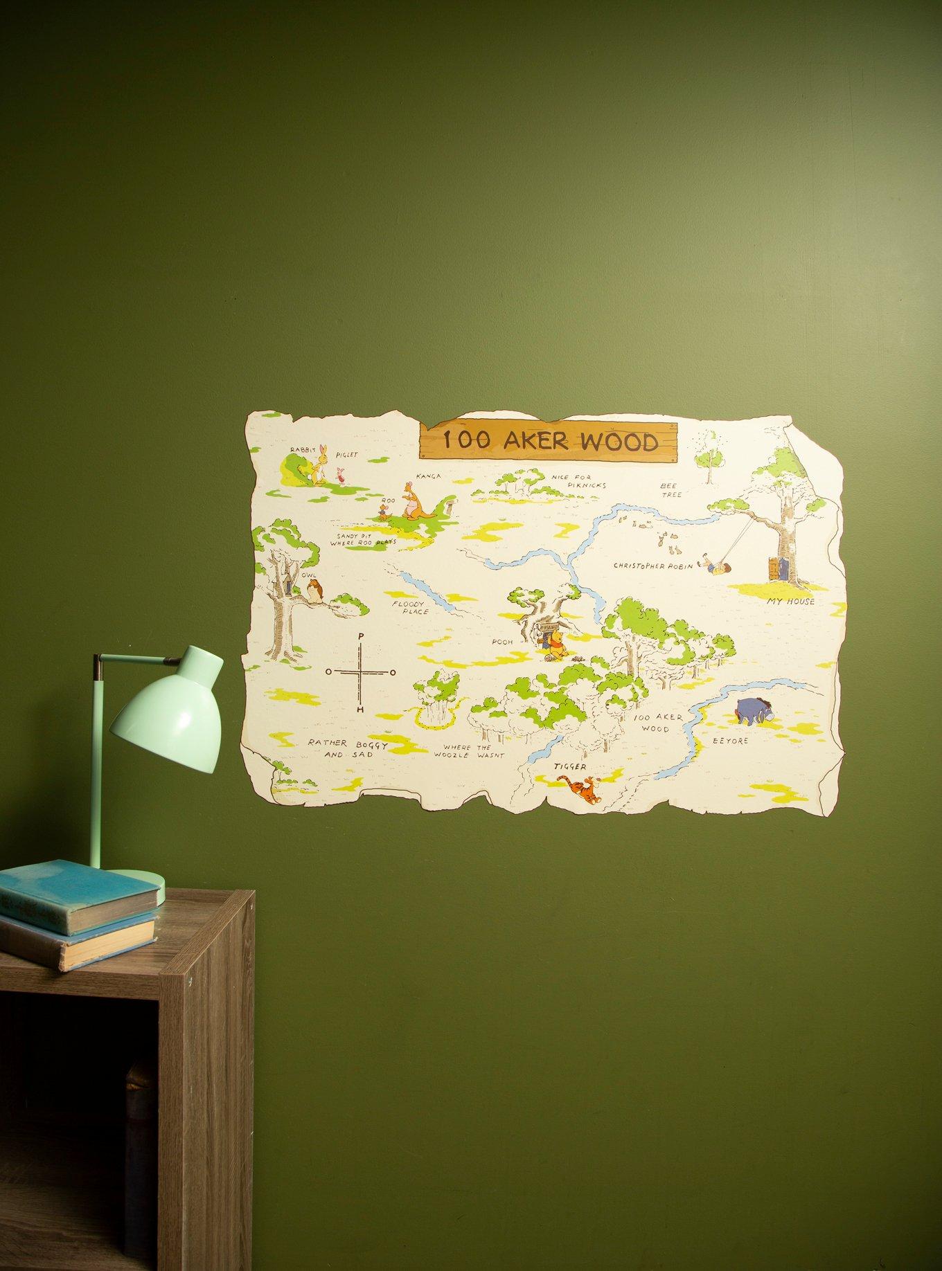 Disney Winnie The Pooh Hundred Acre Wood Wall Decal, , hi-res