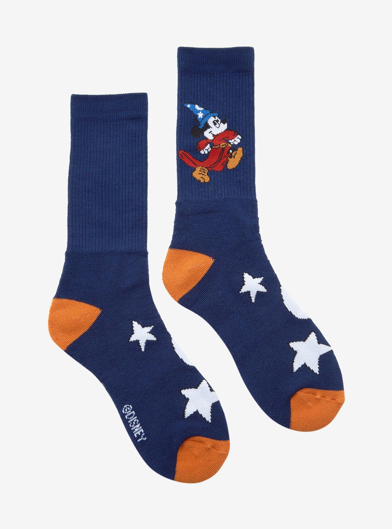 Disney Fantasia Sorcerer Mickey Socks - BoxLunch Exclusive, , hi-res