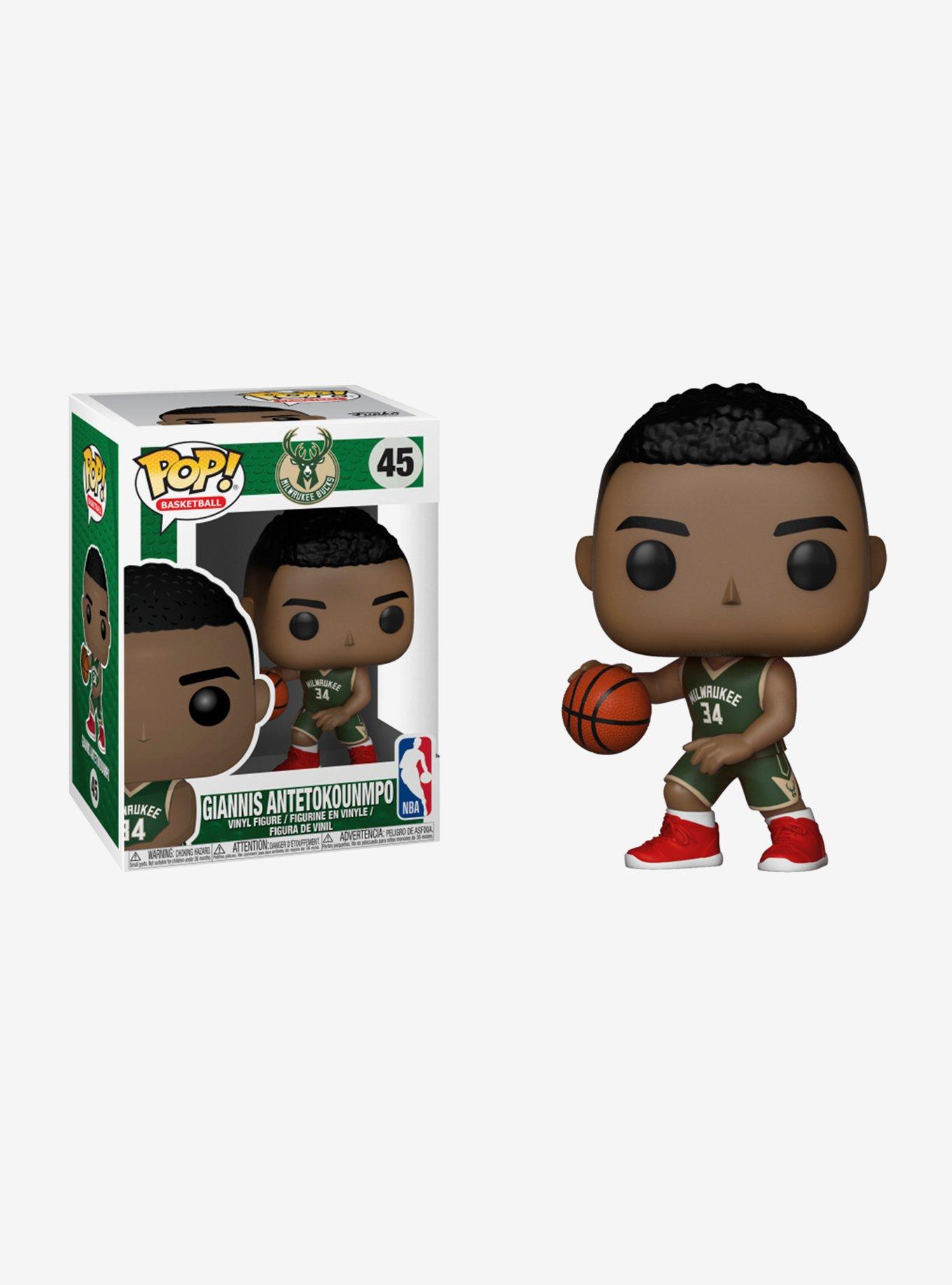 Funko Pop! NBA Milwaukee Bucks Giannis Antetokounmpo Vinyl Figure, , hi-res