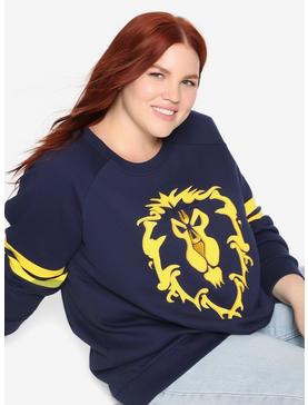 World Of Warcraft Alliance Sweatshirt Plus Size, , hi-res