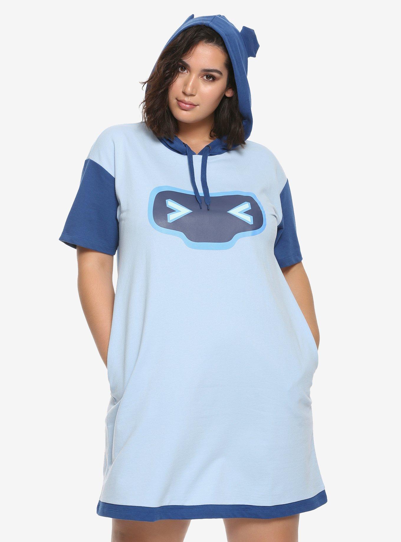 Her Universe Overwatch Mei Snowball Girls Hoodie Dress Plus Size