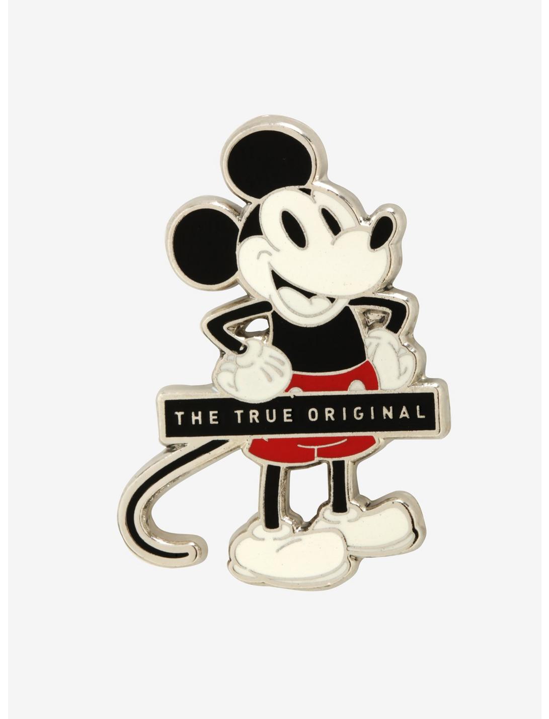 Disney Mickey Mouse True Original Enamel Pin - BoxLunch Exclusive, , hi-res